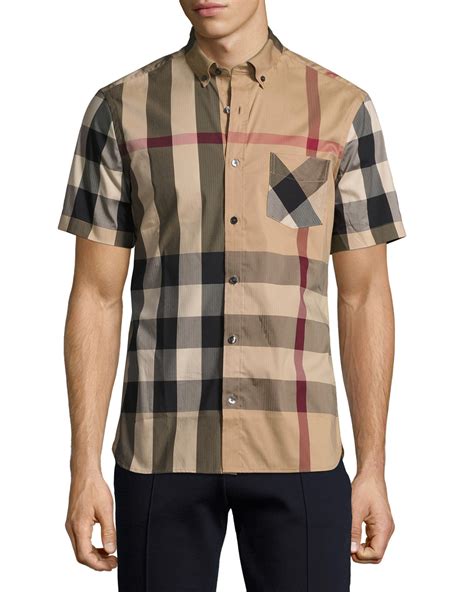 burberry zebra-print shirt|Burberry men's shirts 3x.